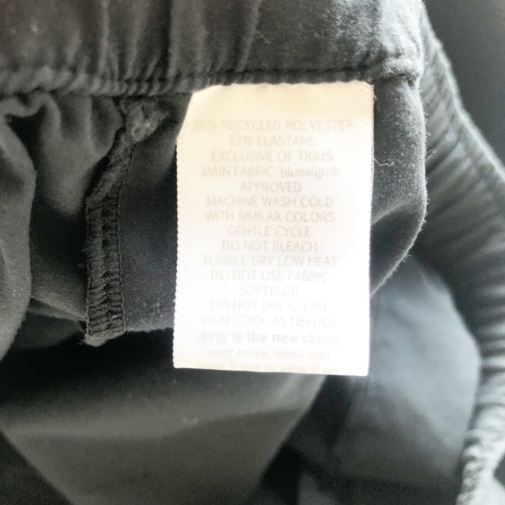 Toad&Co Pants Womens Medium Sunkissed Jogger Black Athleisure Running Activewear - Picture 6 of 12